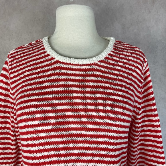 Trovata Birds Of Paradis Stripe Crewneck Sweater - Picture 2 of 11